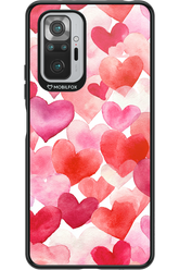Water Painted Heart 2.0 - Xiaomi Redmi Note 10S