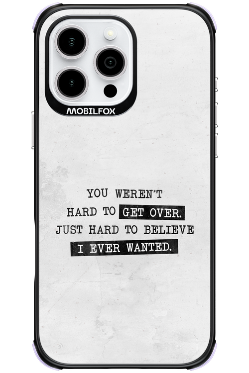 Hard to Believe 2.0 - Apple iPhone 16 Pro Max