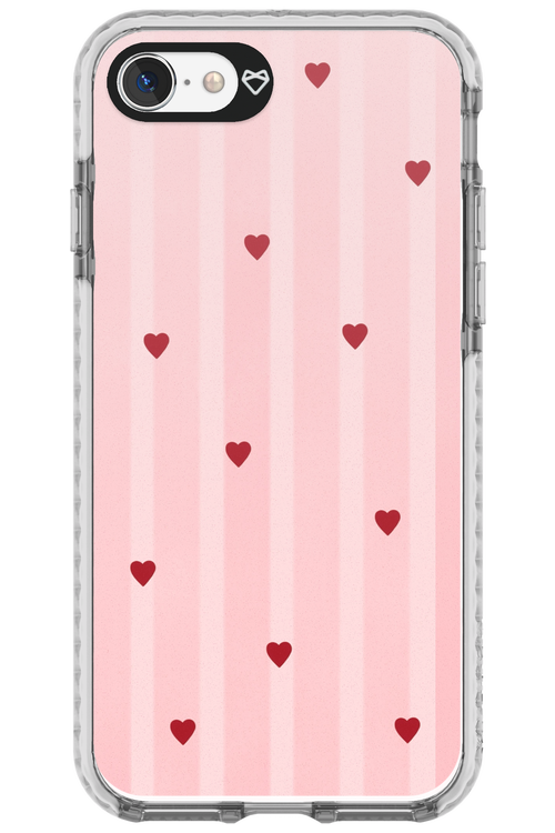 Red Little Hearts 2.0 - Apple iPhone SE 2020