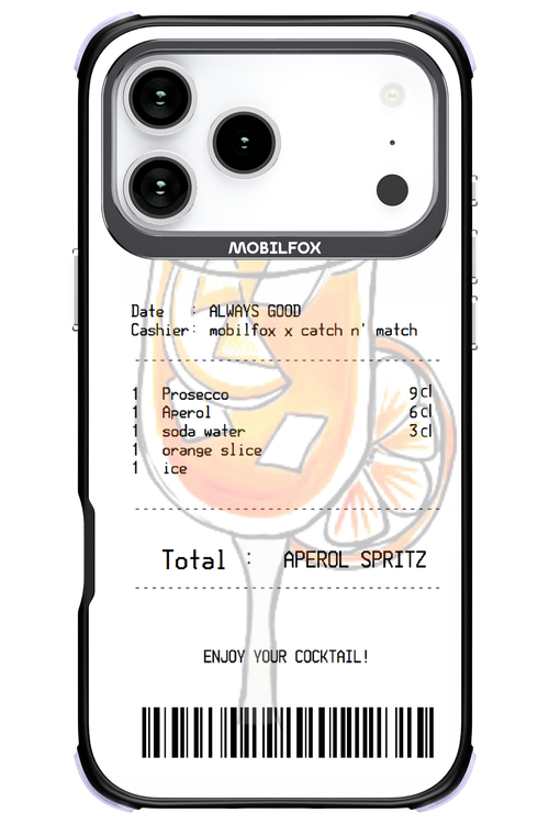 aperol spritz cocktail - Apple iPhone 17 Pro Max