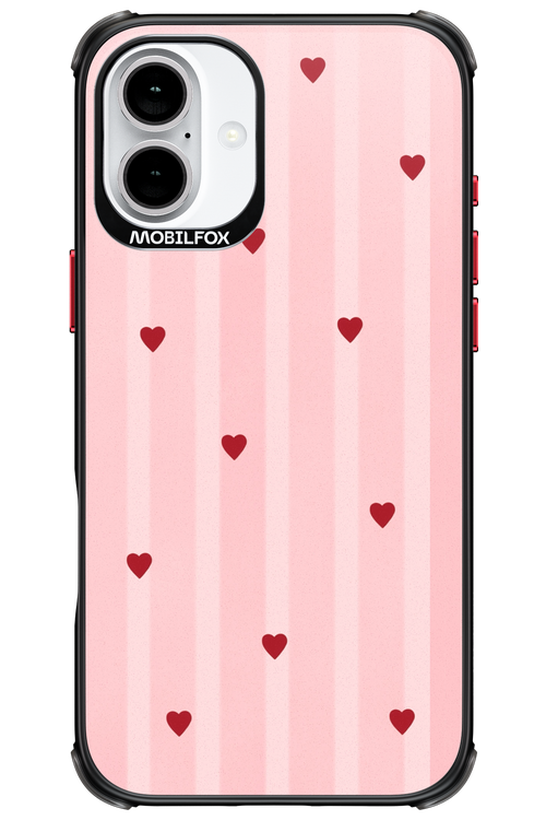 Red Little Hearts 2.0 - Apple iPhone 16 Plus