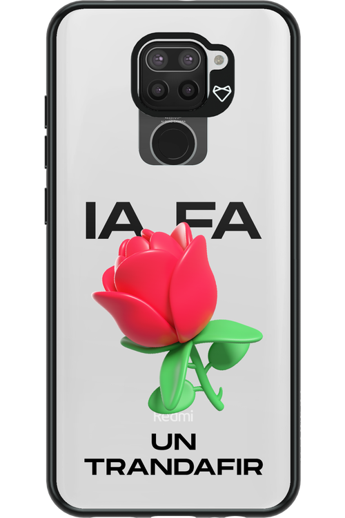 IA Rose Transparent - Xiaomi Redmi Note 9
