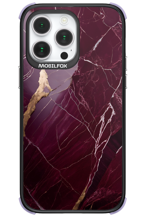 Burgundy Marble - Apple iPhone 14 Pro Max