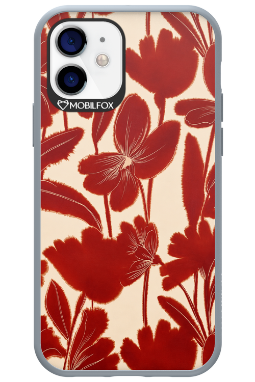 Burgundy Flowers 2.0 - Apple iPhone 12