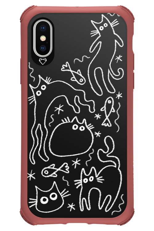 CHALK_CATS 2.0 - Apple iPhone X