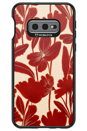 Burgundy Flowers 2.0 - Samsung Galaxy S10e