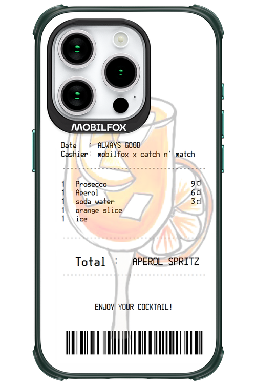aperol spritz cocktail - Apple iPhone 15 Pro