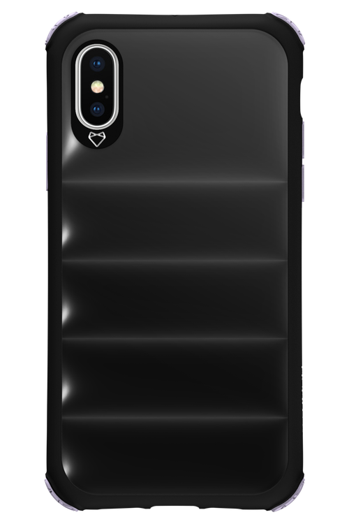 Black Puffer Case - Apple iPhone XS