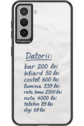 The List 2.0 - Samsung Galaxy S21
