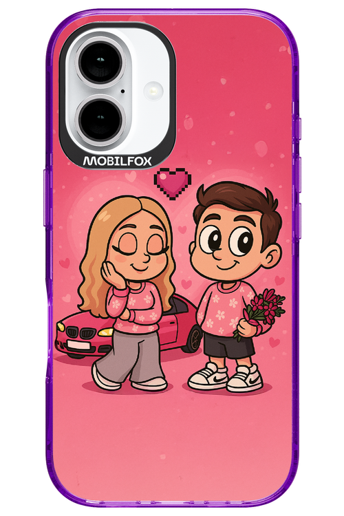 Pink Amour 2.0 - Apple iPhone 16