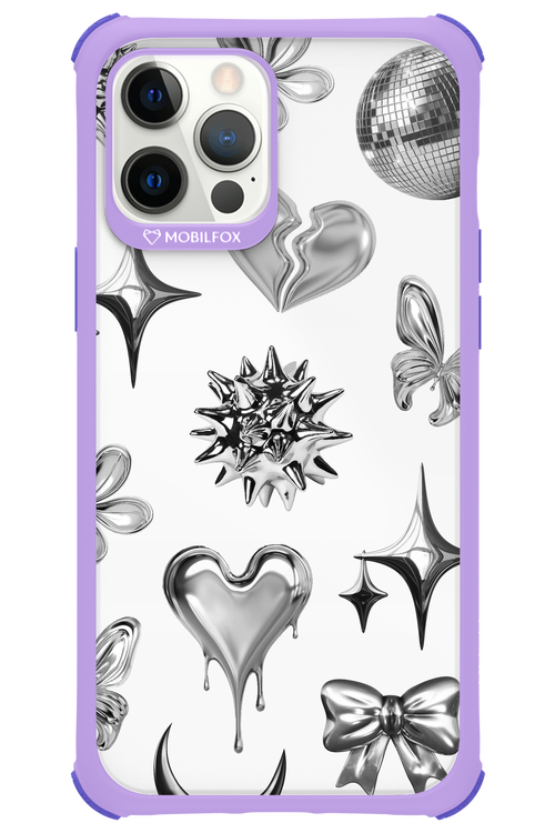 Silver Zone Transparent - Apple iPhone 12 Pro Max