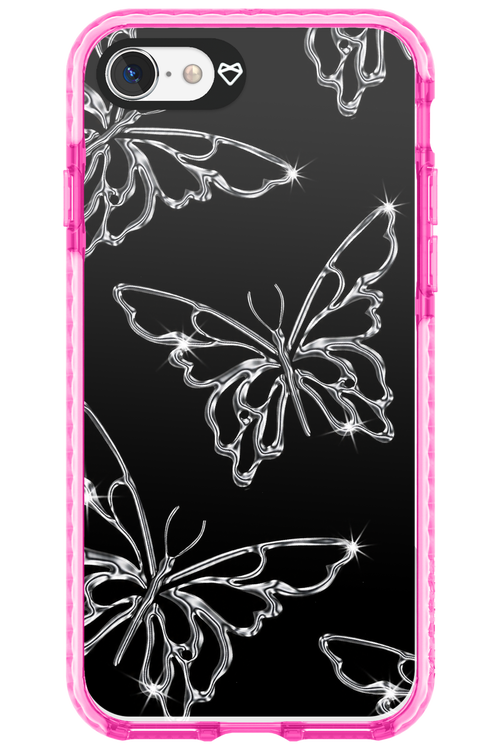 Silver Butterfly 2.0 - Apple iPhone SE 2020