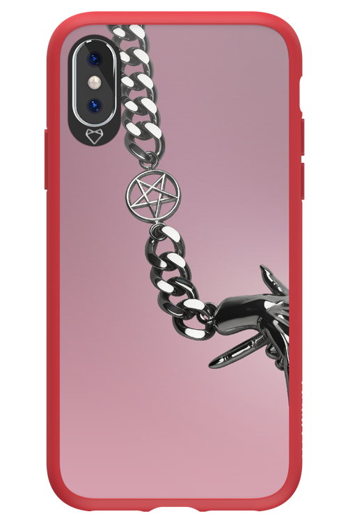 Chain stanga roz 2.0 - Apple iPhone X