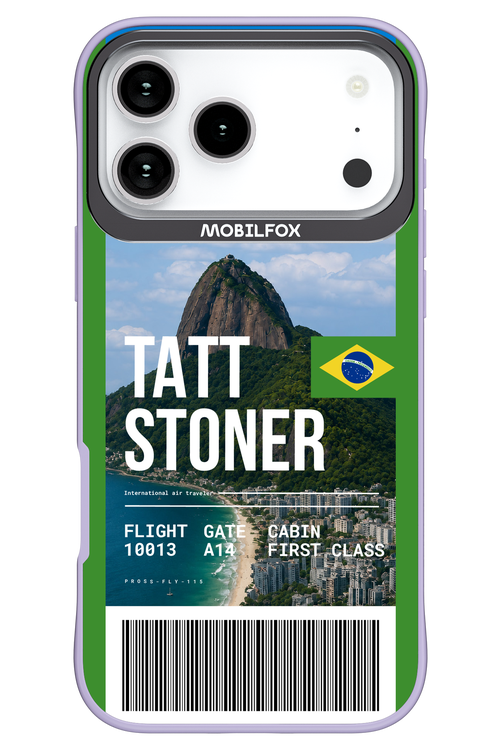 TATT STONER (fly ticket) 2.0 - Apple iPhone 17 Pro Max