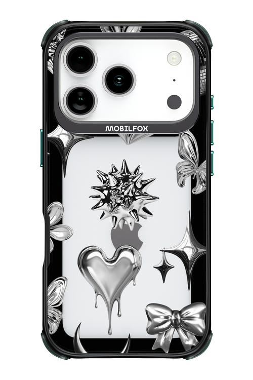 Silver Zone Transparent - Apple iPhone 17 Pro