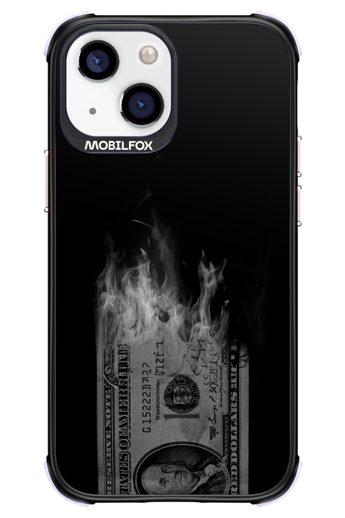 Money Burn B&W 2.0 - Apple iPhone 13 Mini