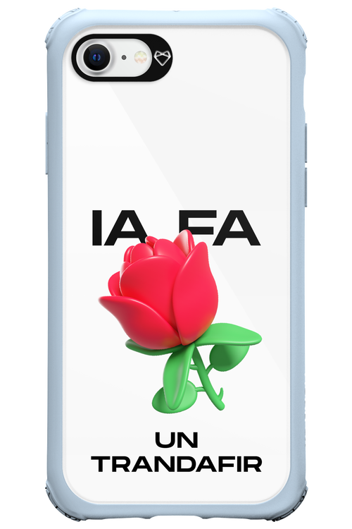 IA Rose Transparent - Apple iPhone SE 2020