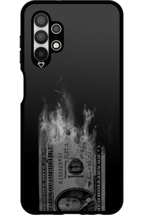 Money Burn B&W - Samsung Galaxy A13 4G