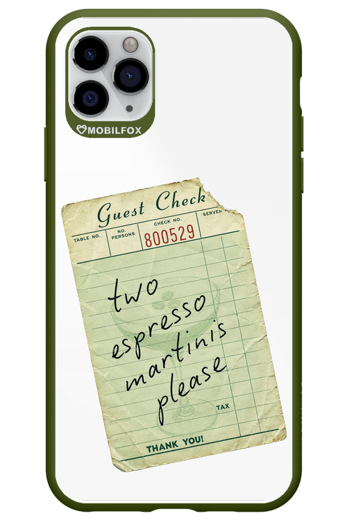 Espresso Martini 2.0 - Apple iPhone 11 Pro Max