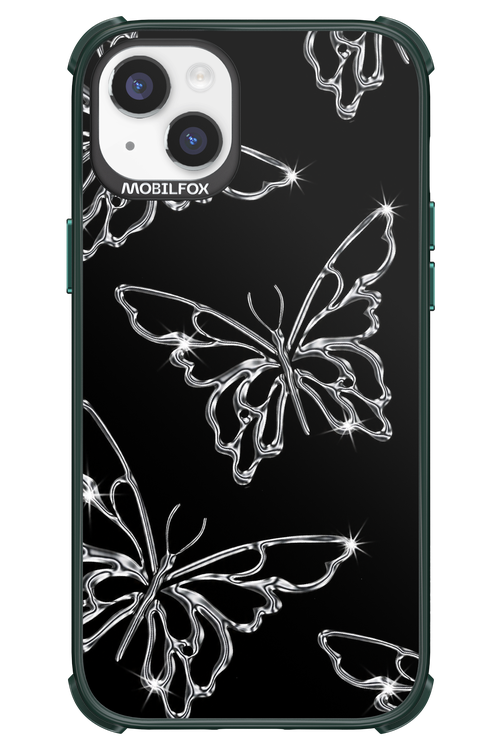 Silver Butterfly 2.0 - Apple iPhone 14 Plus