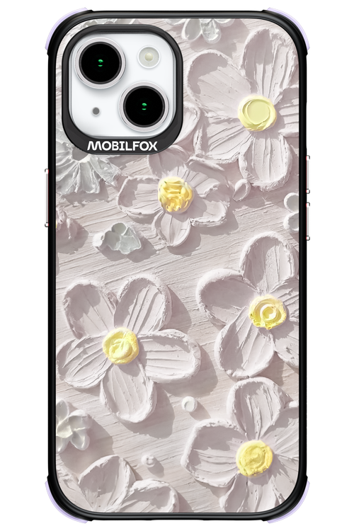 White Flowers 2.0 - Apple iPhone 15