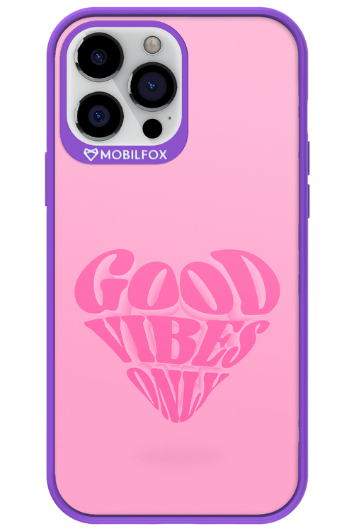 Good Vibes Heart - Apple iPhone 13 Pro Max