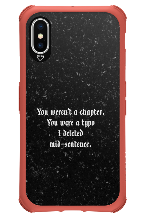 A Typo 2.0 - Apple iPhone XS