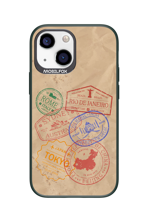 Travel Stamps 2.0 - Apple iPhone 13 Mini