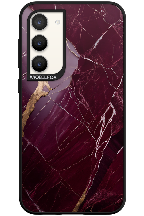 Burgundy Marble - Samsung Galaxy S23 Plus