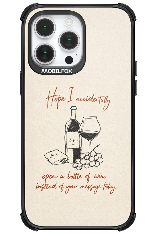 Bottle of wine 2.0 - Apple iPhone 14 Pro Max