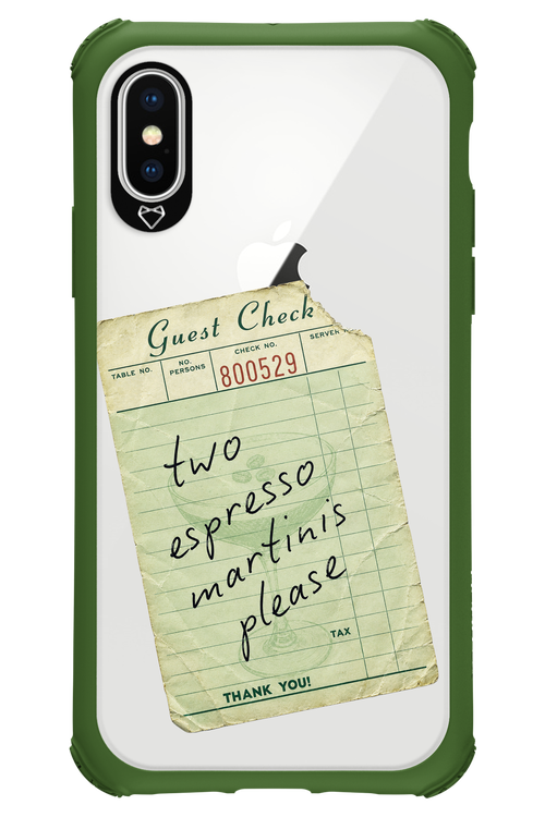 Espresso Martini 2.0 - Apple iPhone X
