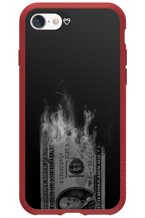 Money Burn B&W 2.0 - Apple iPhone 7