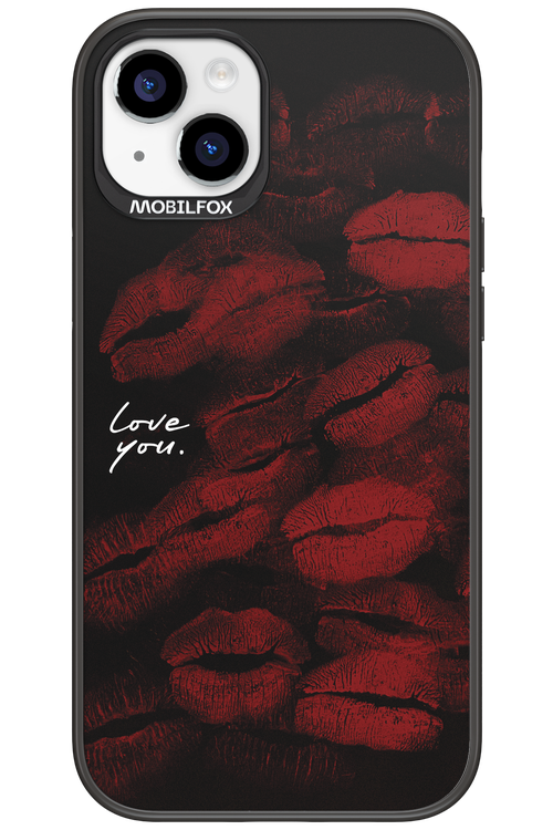 LOVE U BLACK 2.0 - Apple iPhone 15 Plus