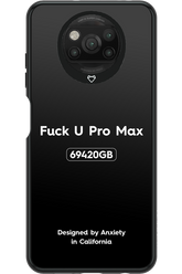 Fuck You Pro Max - Xiaomi Poco X3 Pro