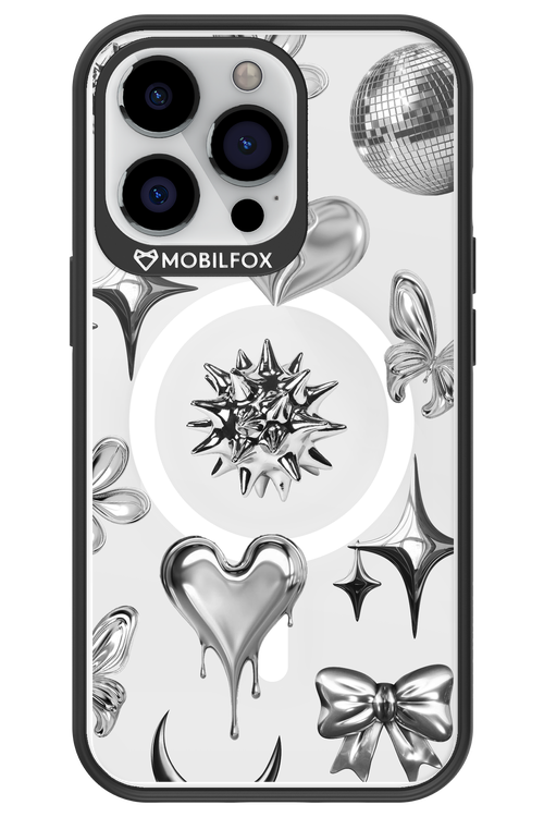 Silver Zone Transparent - Apple iPhone 13 Pro