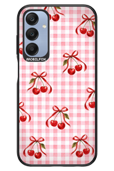 Pink Cherry Checked 2.0 - Samsung A25