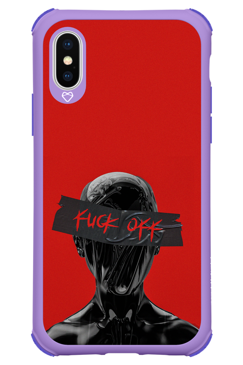 F off - Apple iPhone XS