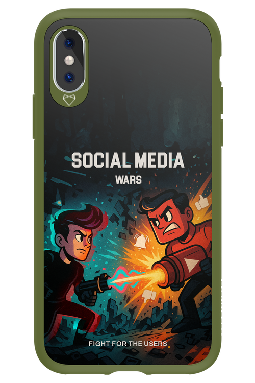 Social Wars 2.0 - Apple iPhone X