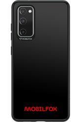 Black and Red Fox - Samsung Galaxy S20 FE