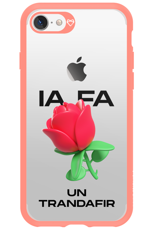 IA Rose Transparent - Apple iPhone 7