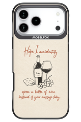 Bottle of wine 2.0 - Apple iPhone 17 Pro Max