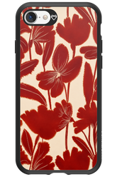 Burgundy Flowers 2.0 - Apple iPhone SE 2022