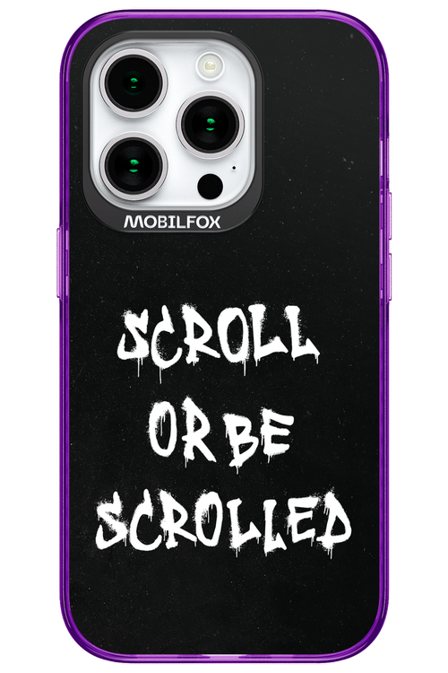 Scroll Black 2.0 - Apple iPhone 15 Pro