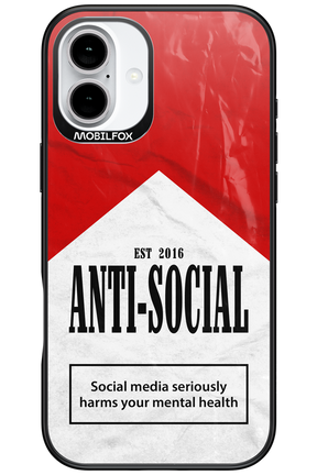 ANTI-SOCIAL II 2.0 - Apple iPhone 16 Plus