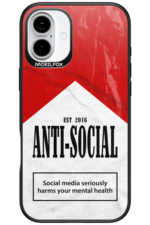 ANTI-SOCIAL II 2.0 - Apple iPhone 16 Plus