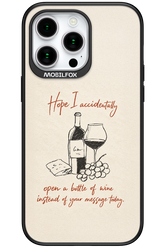 Bottle of wine 2.0 - Apple iPhone 15 Pro Max