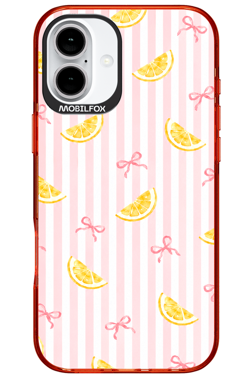 Bow with Lemon 2.0 - Apple iPhone 16 Plus