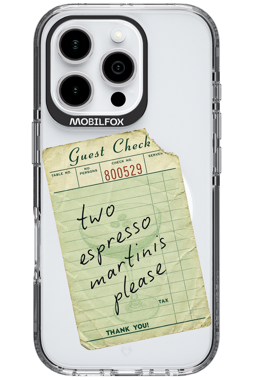 Espresso Martini 2.0 - Apple iPhone 16 Pro