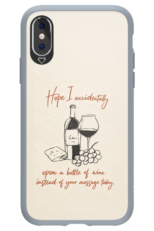 Bottle of wine 2.0 - Apple iPhone XS