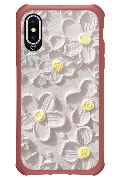 White Flowers 2.0 - Apple iPhone X